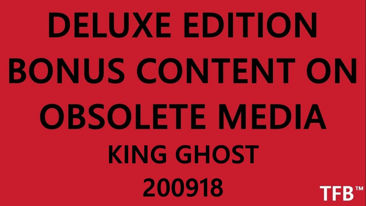 Steven Wilson - The Future Bites - King Ghost Demo