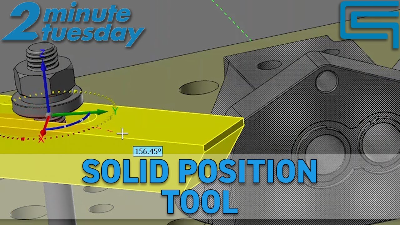 Mastercam 2023 &mdash; Solid Position Tool | 2 Minute Tuesday
