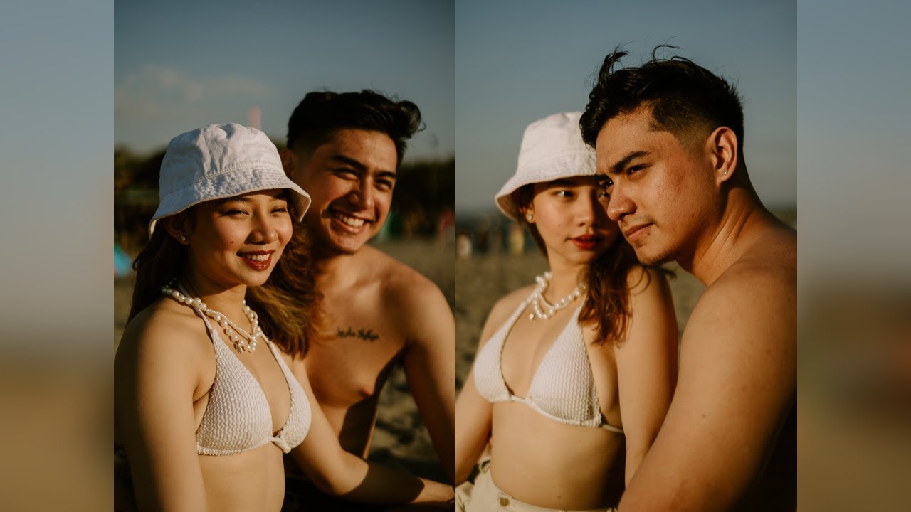 Beach Prenup with Stranger