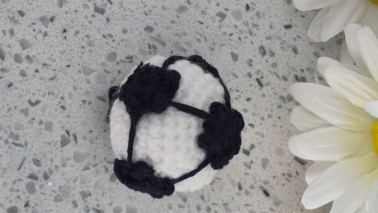 Crochet Keychain! Crochet for beginners! Crochet football step by step tutorial!  #homedecor