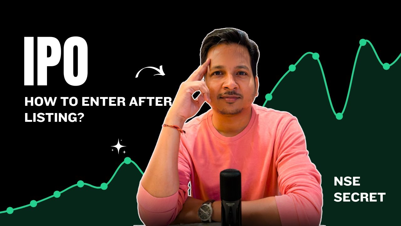 NO Allotment Don't Worry ! Buy After Listing | Analyse IPOs on NSE Website Step-By-Step
