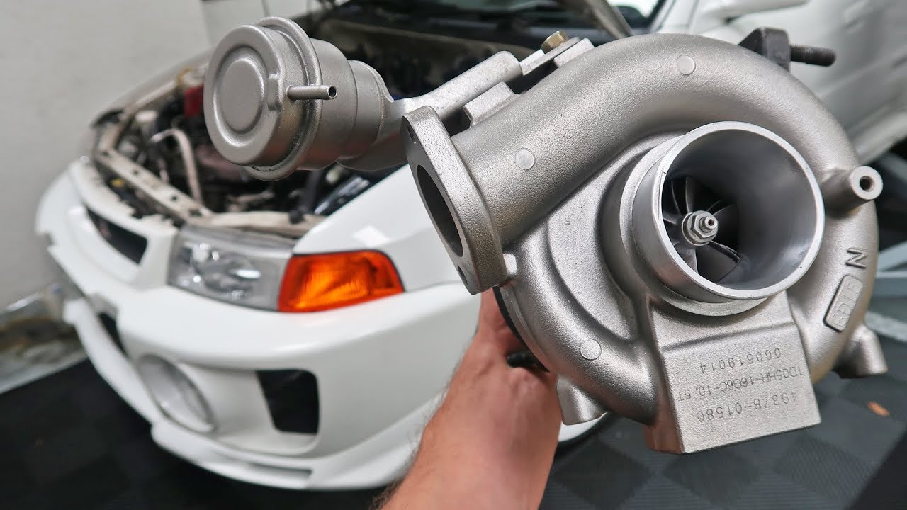 НОВЫЙ TURBO НА EVO 5!