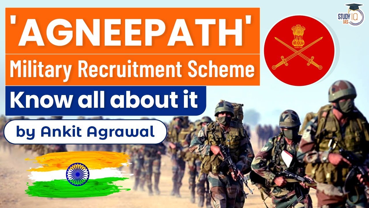 What is “Agneepath” Military Recruitment Scheme for armed forces? | Know all about it | UPSC