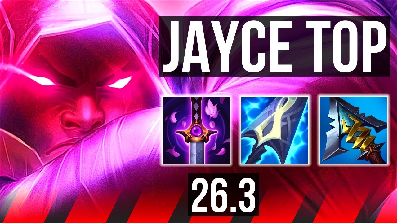 JAYCE vs ZAAHEN (TOP) | Good KDA: 16/2/1 | KR Challenger | 26.3
