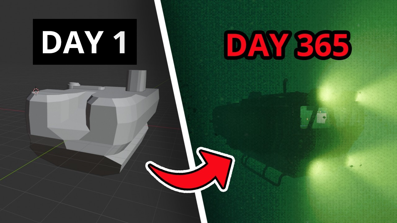 I spent 1 Year making my Online Submarine game [Devlog]