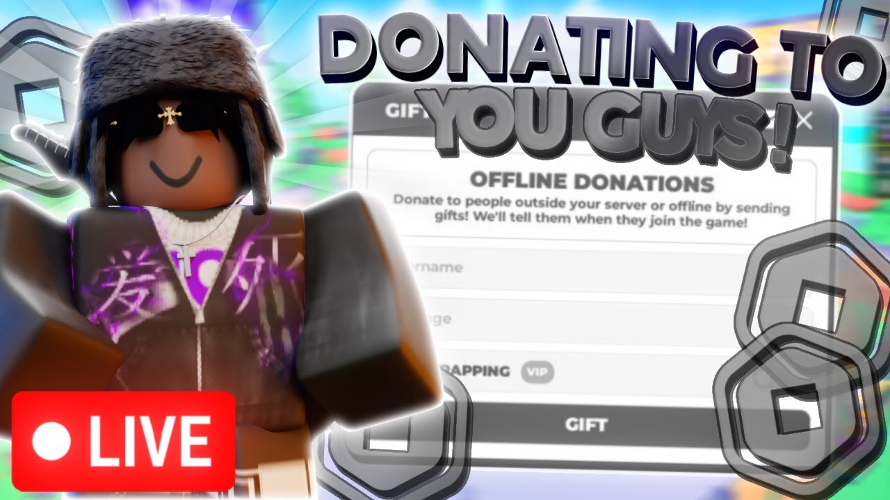 🔴PLS DONATE LIVE!!│ DONATING!! 💸│🎁 TTS = ON