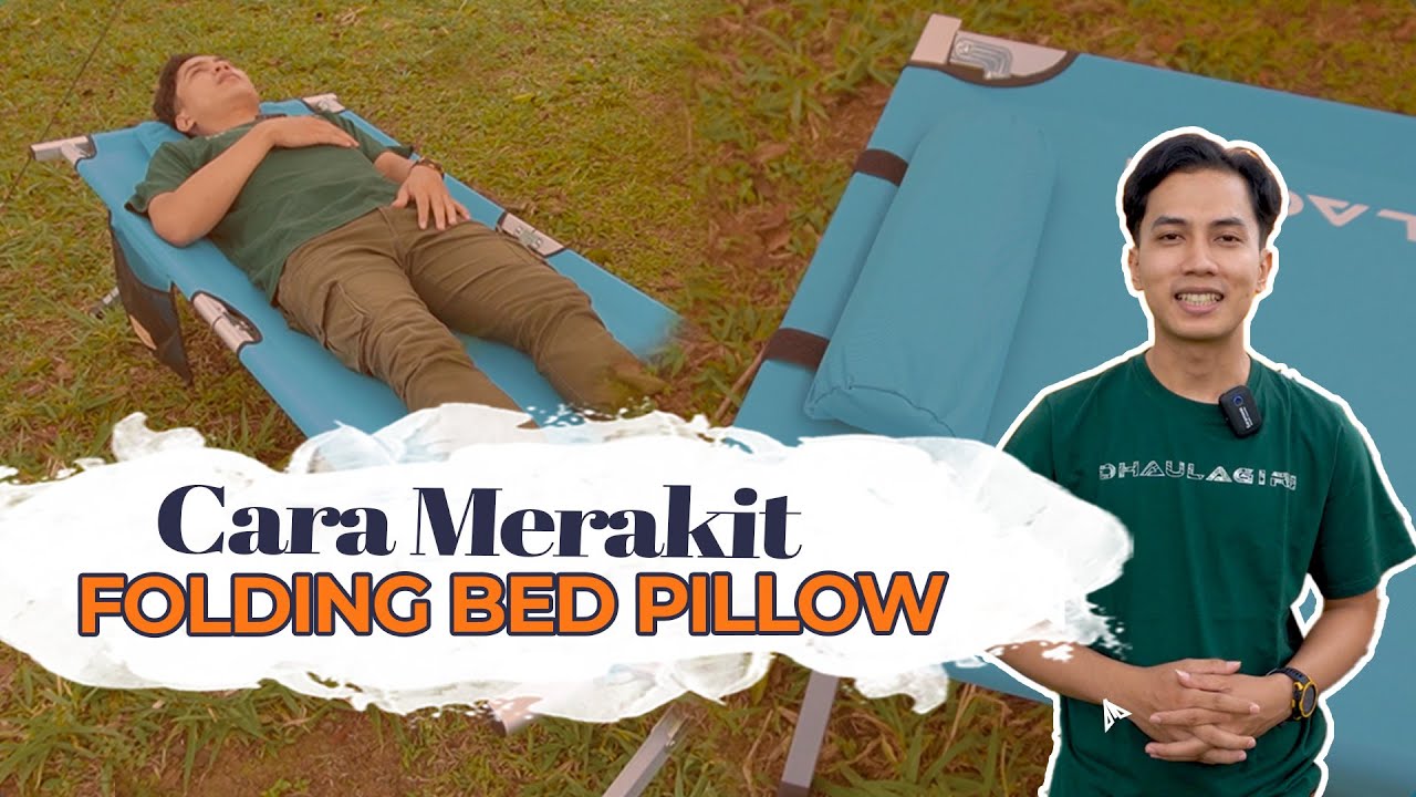Tempat Tidur Ternyaman Ketika Camping I Folding Bed Pillow | 