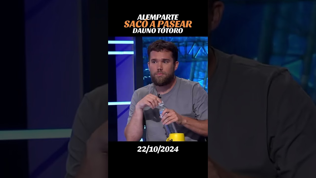 ALEMPARTE SACA A PASEAR A DAUNO T&Oacute;TORO