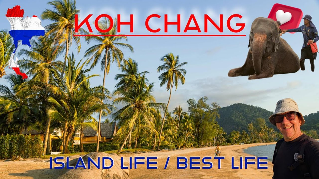 Trauminsel Koh Chang 🐘 Palmen, Strand, Mangroven und Meer. 🌴 Insel von oben. VLOG 2