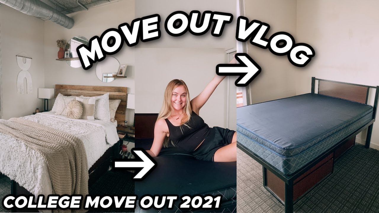college move out vlog 2021 | moving out of my apartment