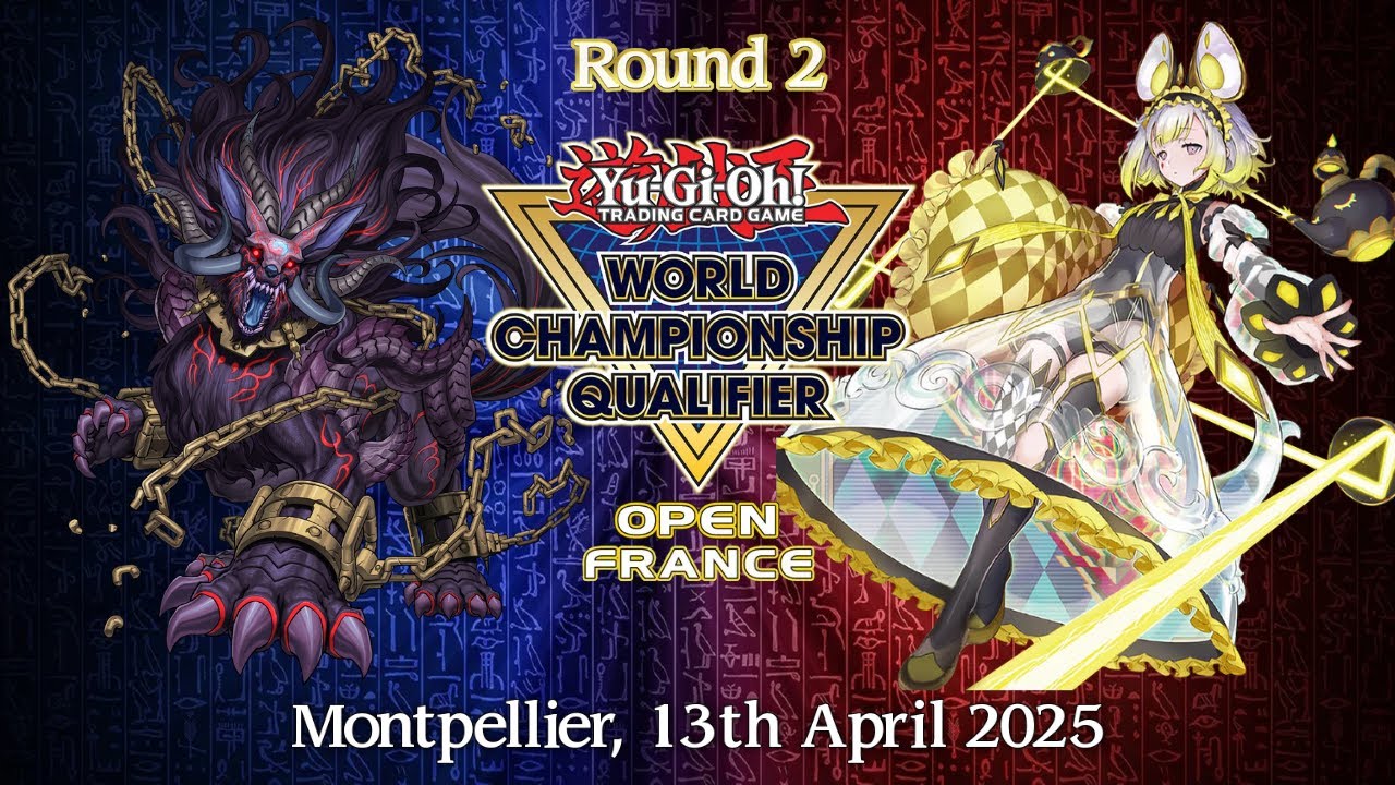 WCQ OPEN MONTPELLIER │ Unchained Fiendsmith VS Maliss Bystial │ Round 2 Yu-Gi-Oh! April 2025
