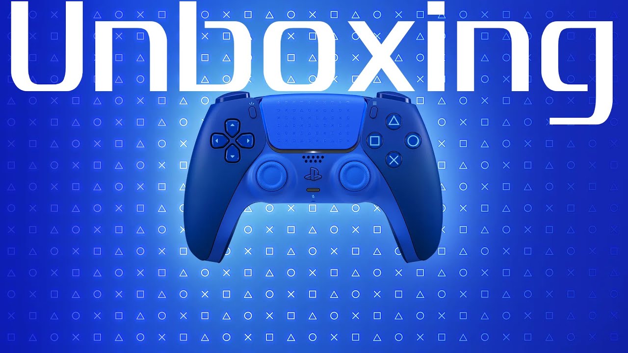 Распаковка: контроллер PS5 Dual Sense ICON BLUE Walmart Special Edition!