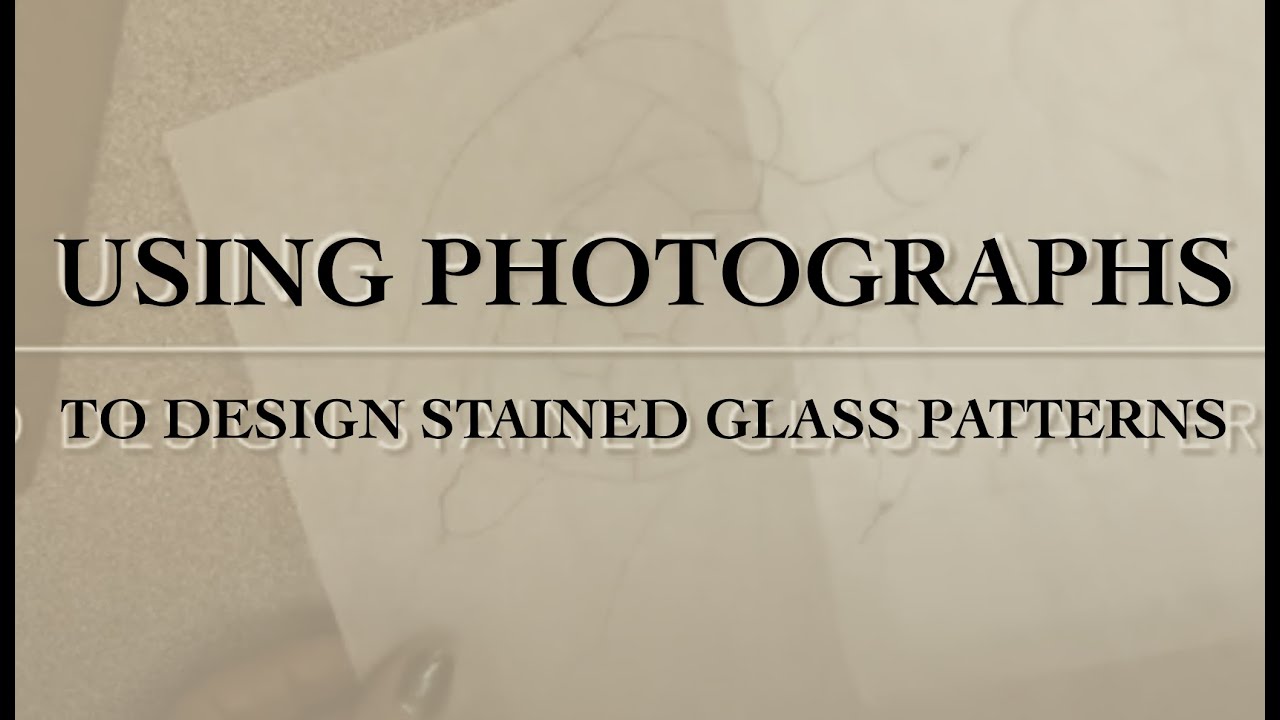 Design with Me: Drawing Stained Glass Patterns from Photographs- Sea Turtle, Ballet Shoes, Red Fox