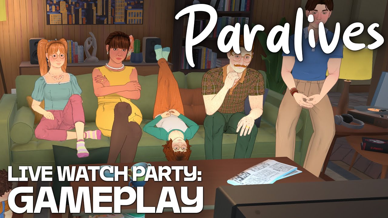 Paralives Gameplay zusammen anschauen 🔴 Watch Party zur Lebenssimulation & Talk