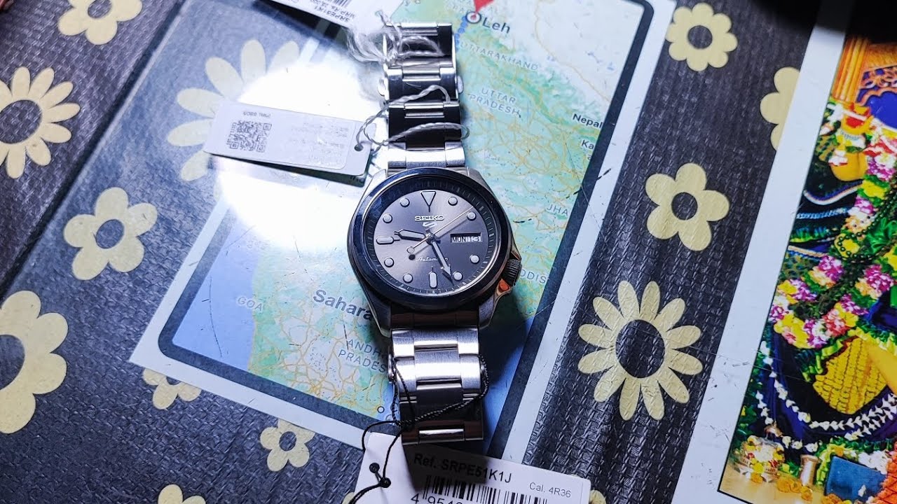 Unboxing Seiko Srpe51k1 Grey Anthracite Dial Watch | Seiko | India