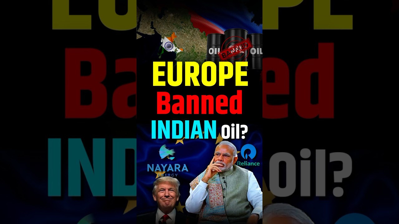Impact of EU Sanctions on Indian Oil Trade #NayaraEnergy #EUBan #RussianOil #IndiaRefinery #Rosneft