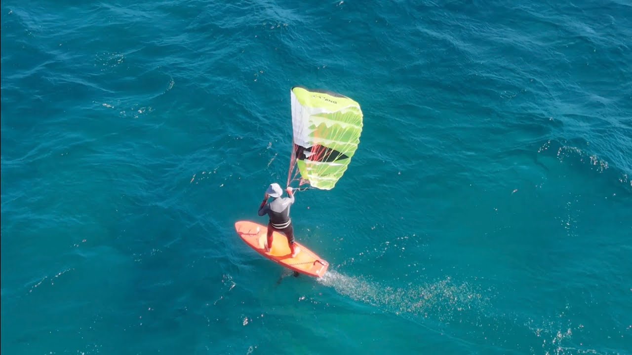 Parawing Downwinder in Costa Teguise 