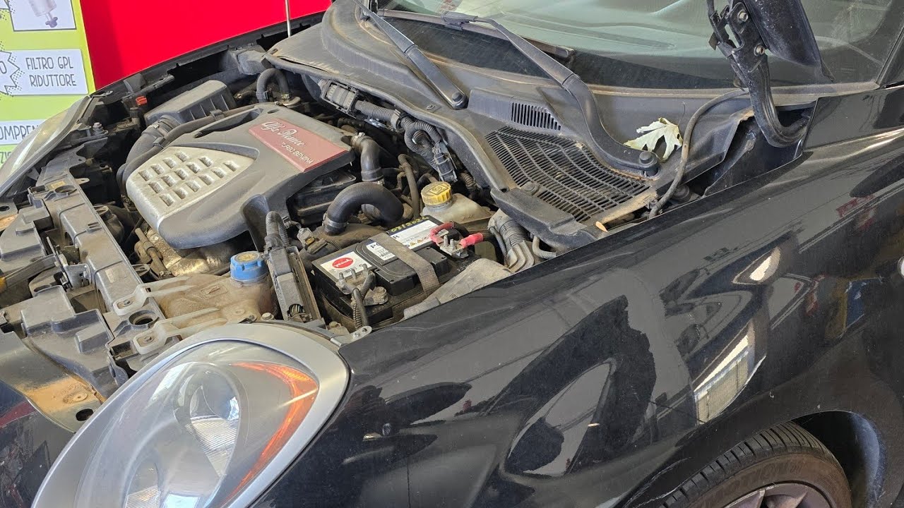 Mancata accensione , il motore gira male e accende la spia del motore.  Mito 1.4 GPL Landi Renzo