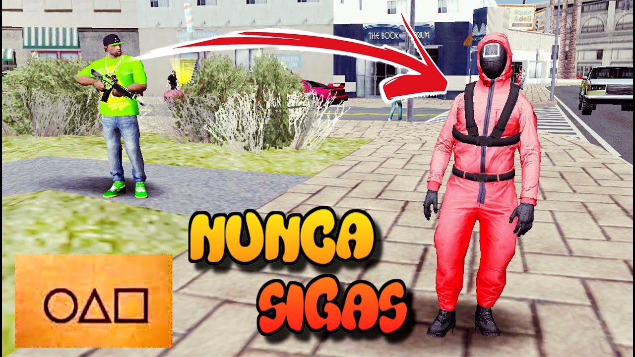 !No Sigas Al Tipo De El Juego Del Calamar En El Gta San Andreas!! 