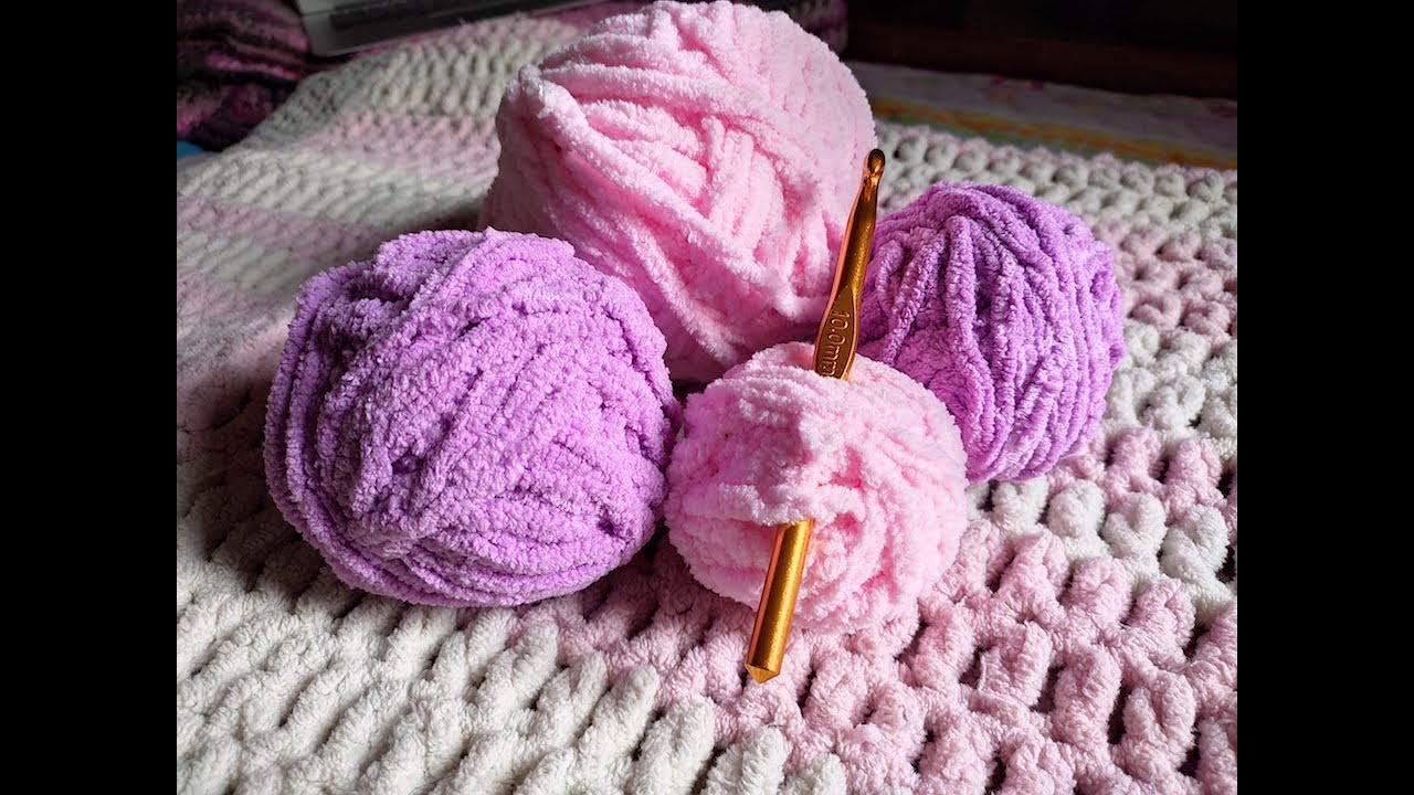 THE BEST BLANKET YARN EVER?? GANGA VELVETY