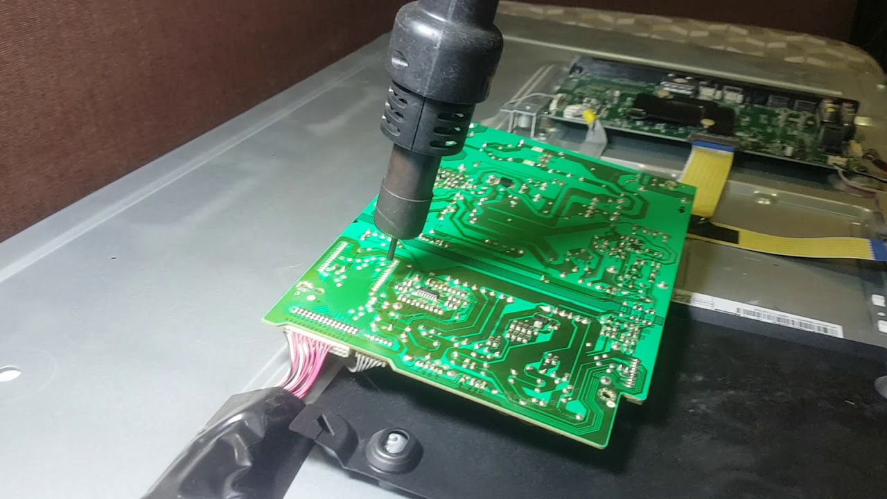 How to repair a 50 inches smart LED TV DEVANT PART 2