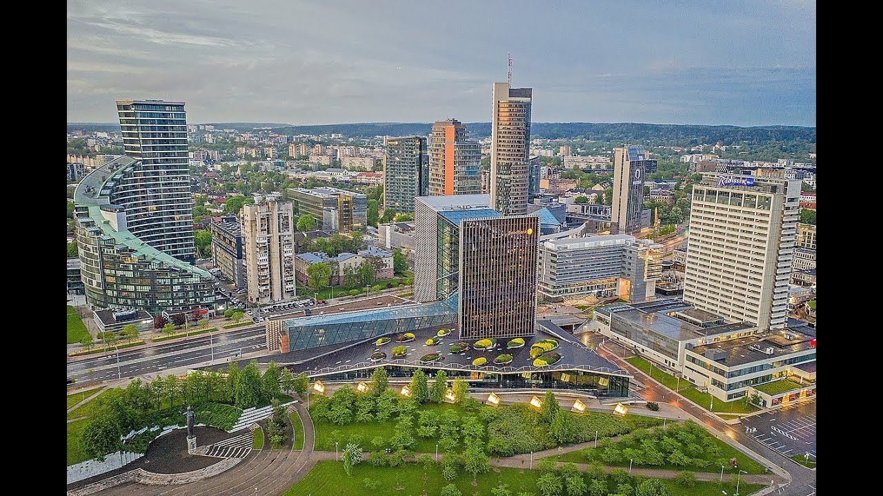 Top 5 tallest buildings in Vilnius, 2025