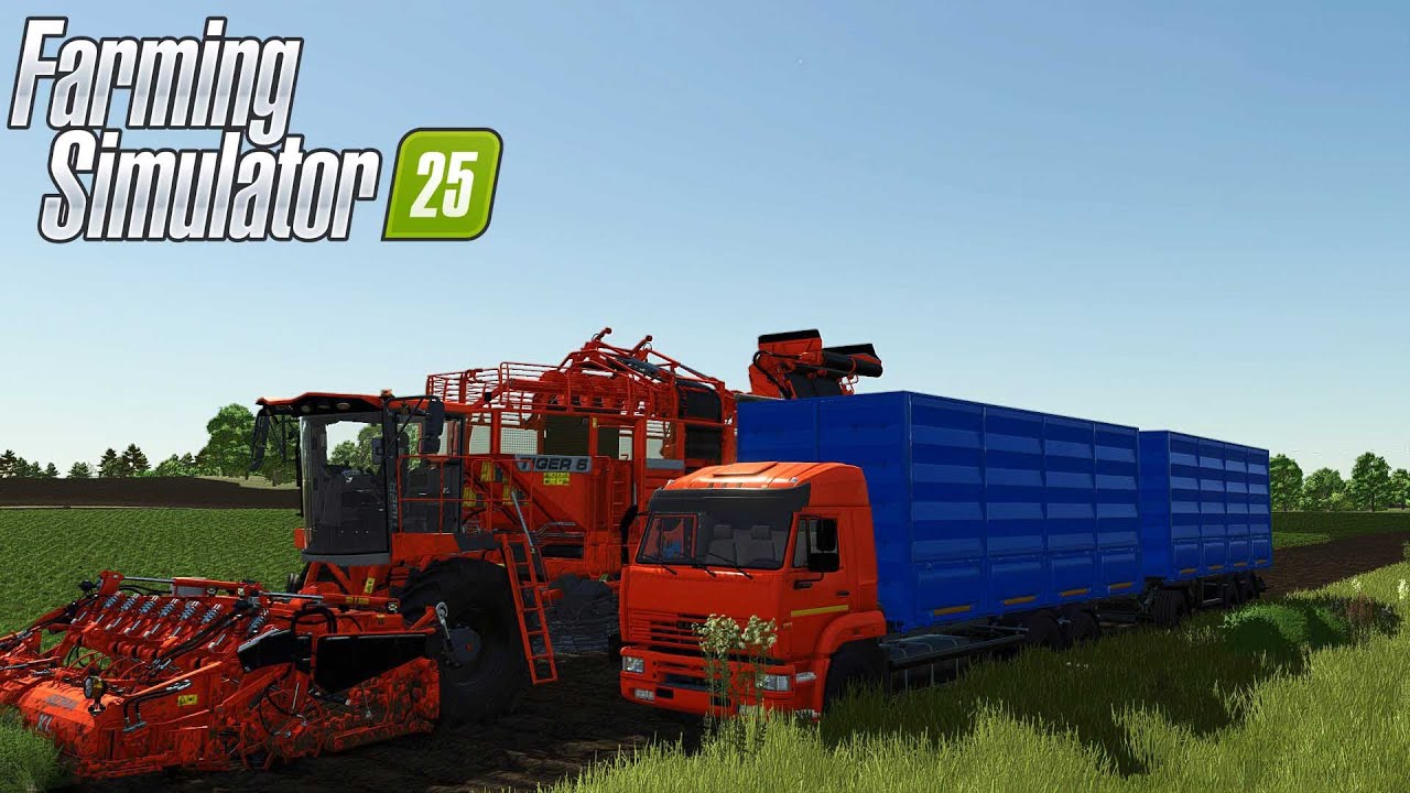 FS 25. КОЛХОЗ  ЖУРАВЛЁВО. УБОРКА МОРКОВКИ. ПОКУПКА ТЕПЛИЦ