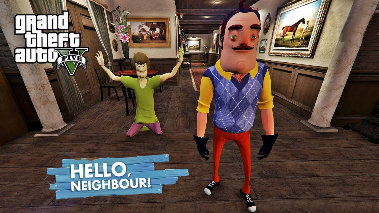 HELLO NEİGHBOR WİLSON (GTA 5 MODS)
