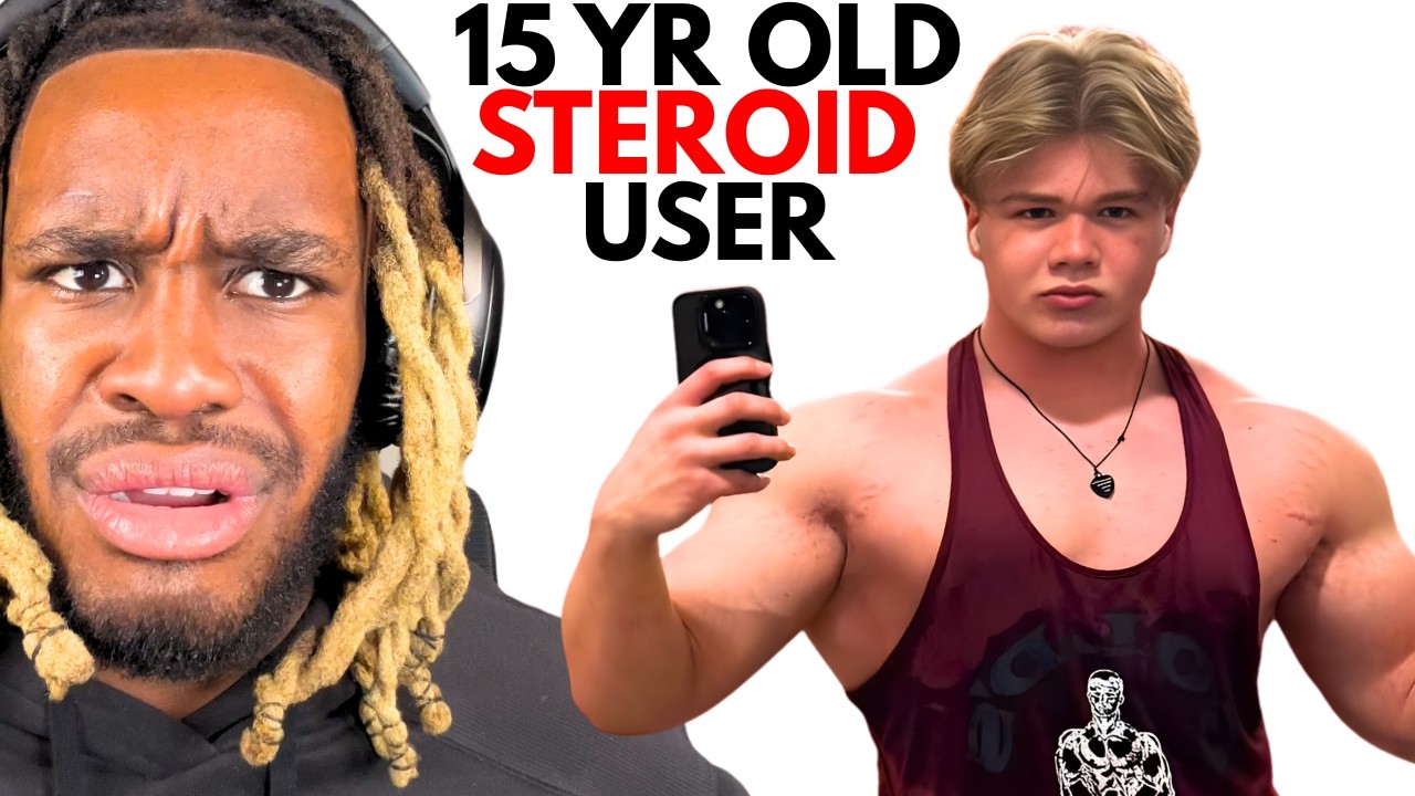 15 Year Old STEROID User Claims He's NATURAL Eric English