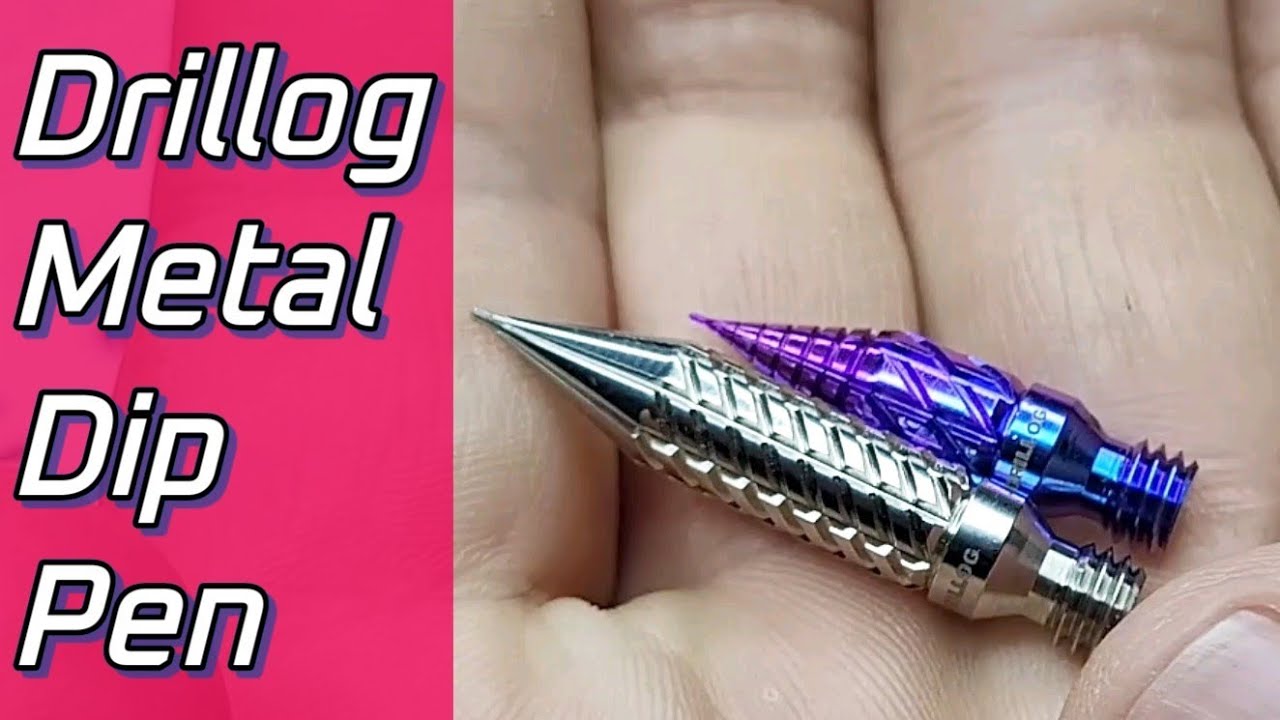 Drillog Metal Dip Pen TESTED - What You Need To Know