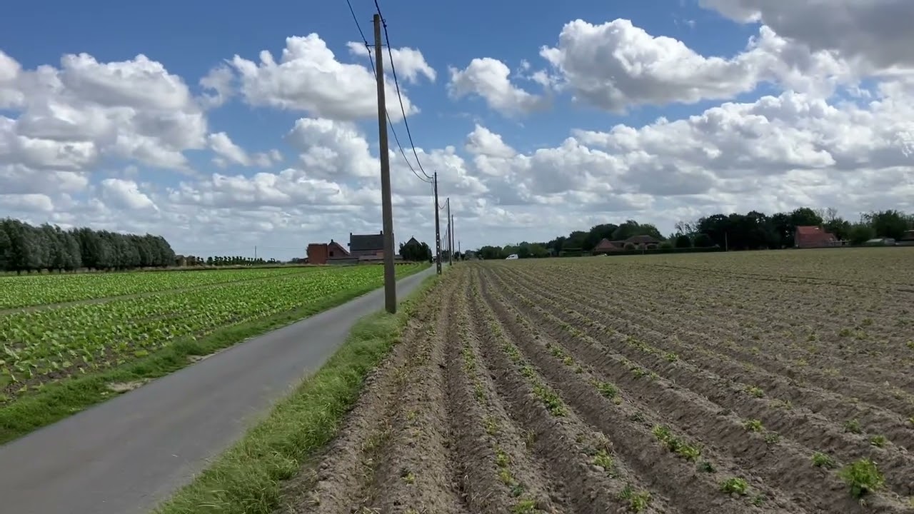 Beautiful Day for a Kermesse in Belgium #bikeracing #kermis #countryroads #smalltowns #instacycling