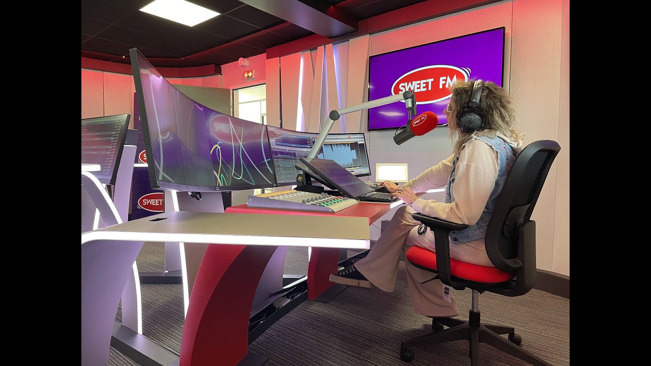 Visite virtuelle des nouveaux locaux de la radio Sweet FM 🎬🎥