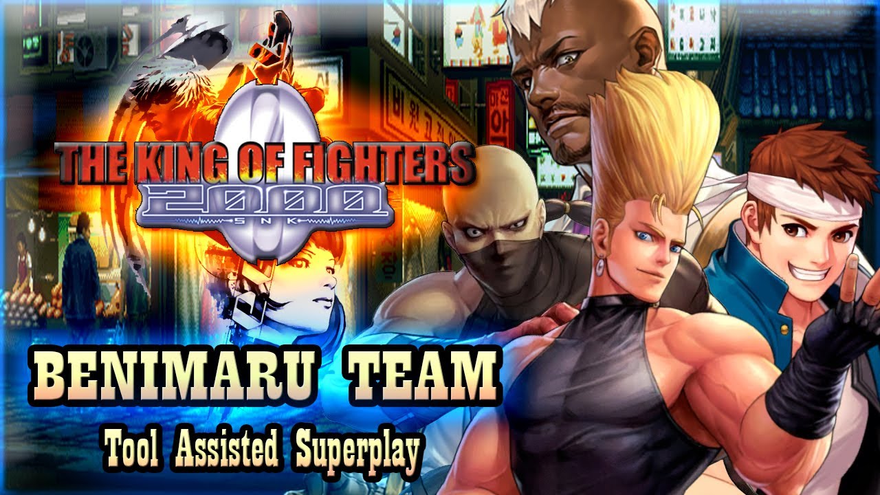 【TAS】THE KING OF FIGHTERS 2000 - BENIMARU TEAM - \ BENIMARU \ SHINGO \ SETH \ LIN