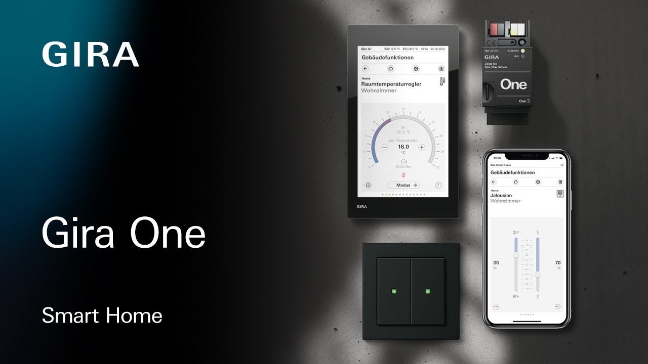 Gira One - Das neue Gira Smart-Home-System.
