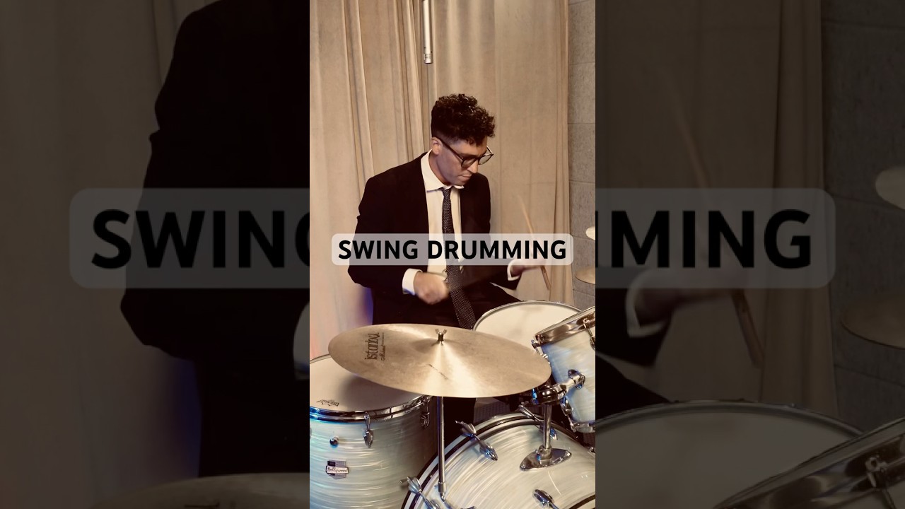 Swing drumming 