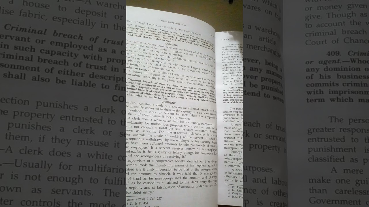 Indian penal code 408 IPC