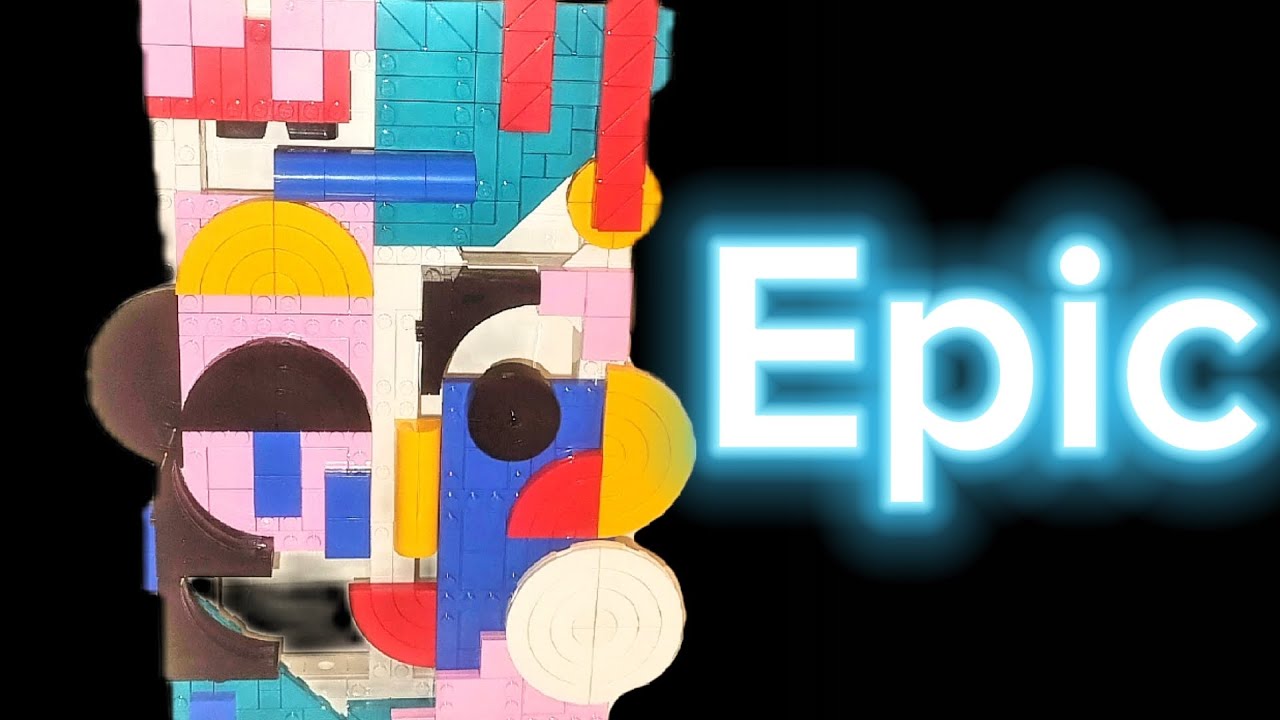 Epic lego modern art build