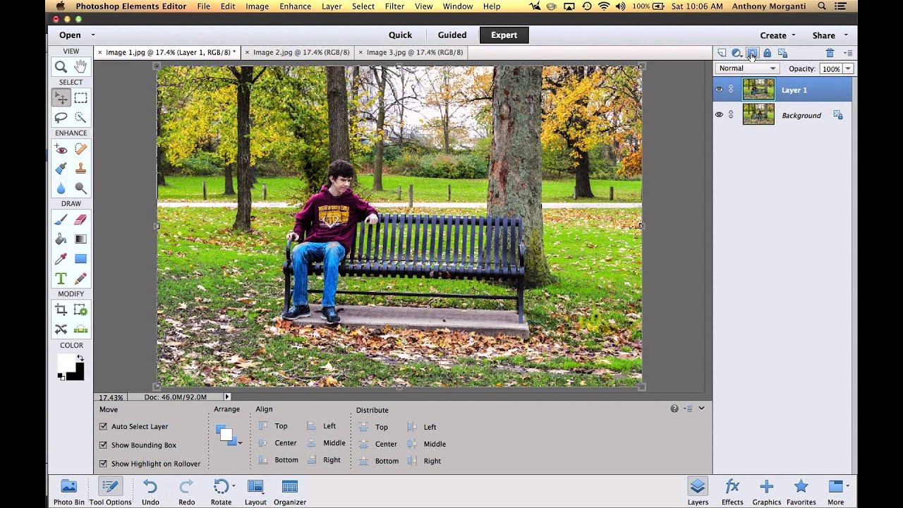 Learn Adobe Photoshop Elements - Episode 7: Layers and Layer Masks