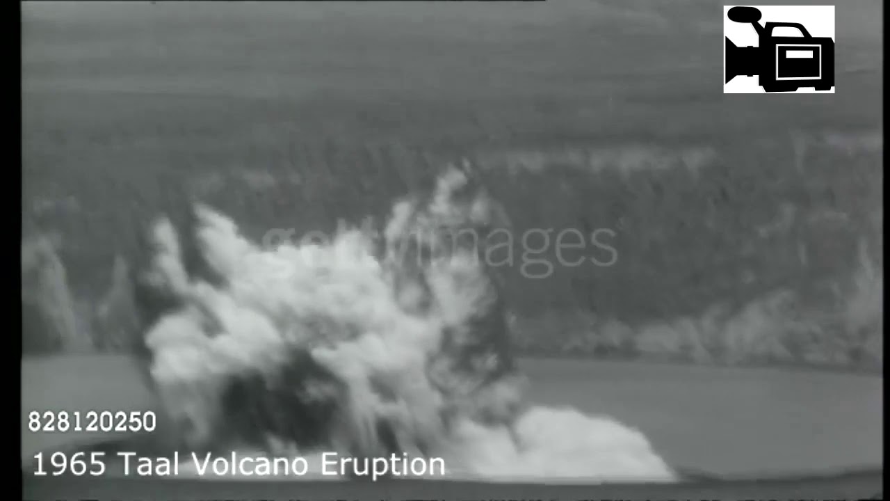 Rare Documentary!! 1965 Taal Volcano Philippines Eruption September 28-30 1965