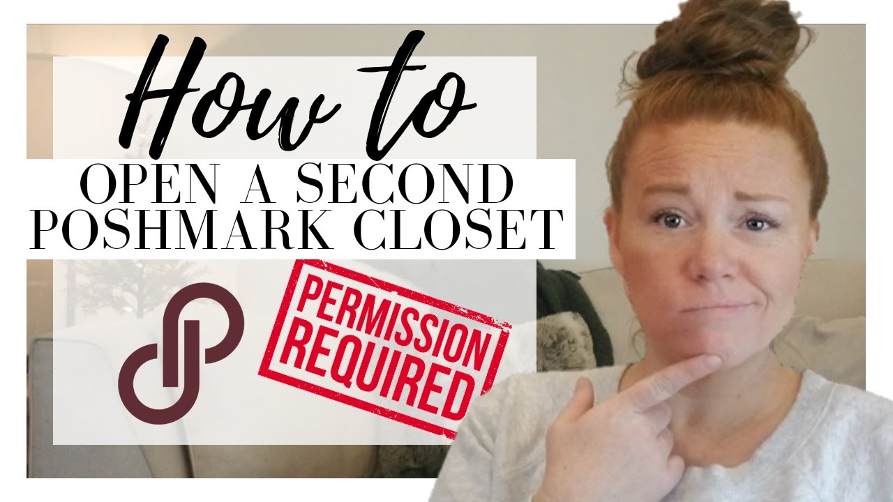 How to Open A Second Poshmark Closet | Written Permission is Required?! | Poshmark Home Decor Closet