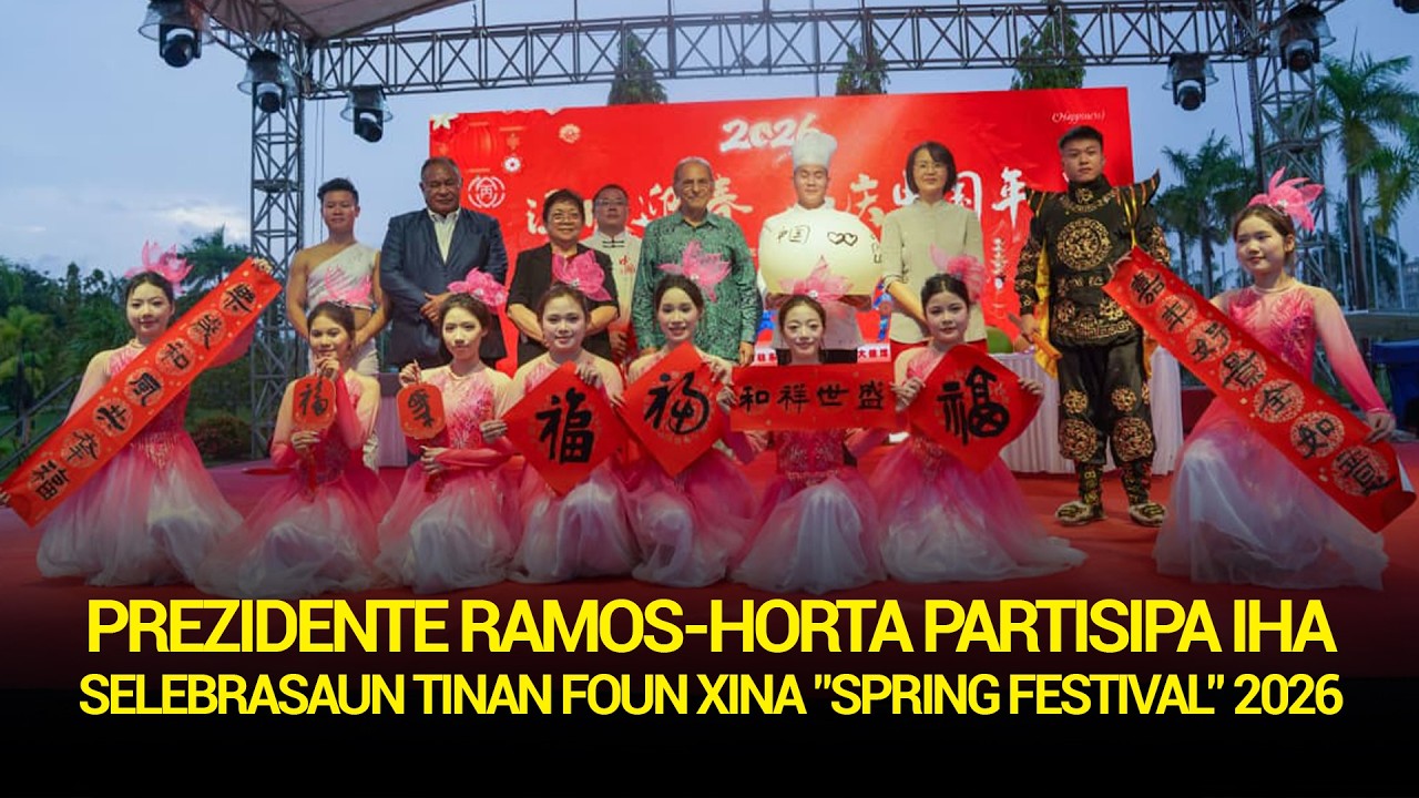 PREZIDENTE RAMOS-HORTA PARTISIPA IHA SELEBRASAUN TINAN FOUN XINA 