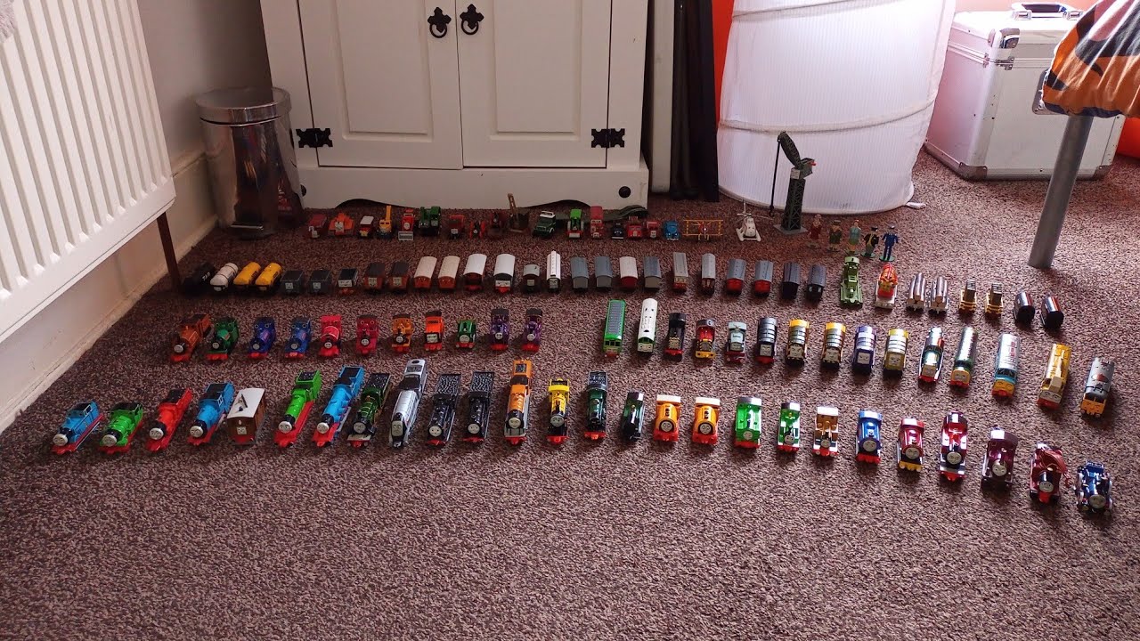 My collection of ERTL Thomas engines from ERTL's Thomas & Friends range