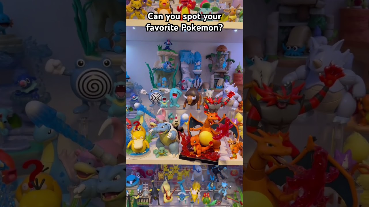 Updated Pokemon Figure Collection #pokemon #actionfigures