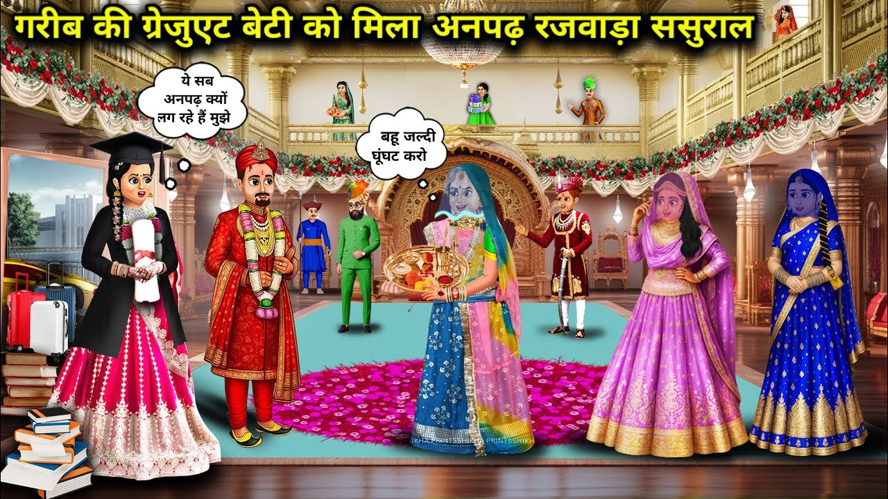 गरीब की ग्रेजुएट बेटी को मिला अनपढ़ राजवाड़ा ससुराल|Poor man's graduate daughter gets illiterate roy