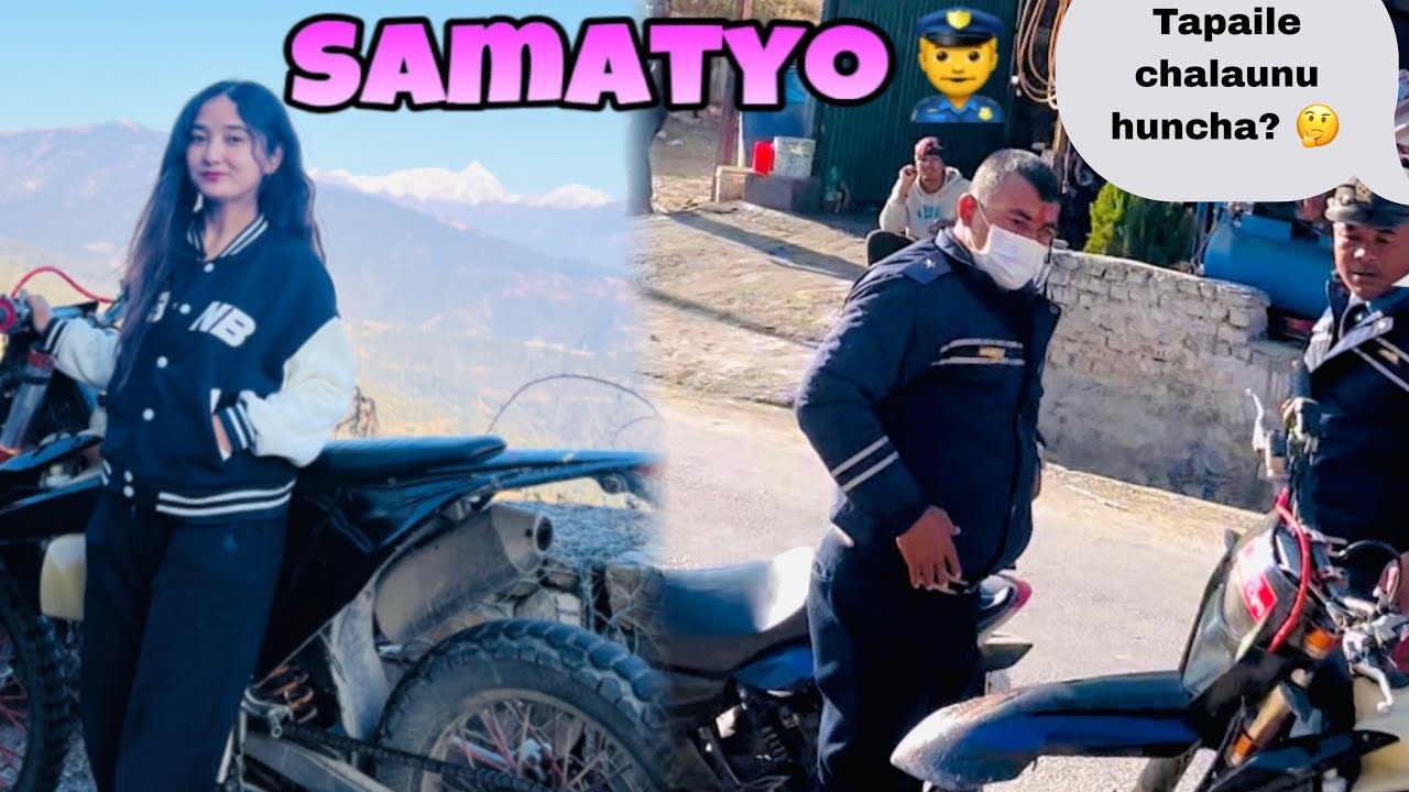 TRAFFICLE 👮‍♂️SAMATYO MERO BIKE😢