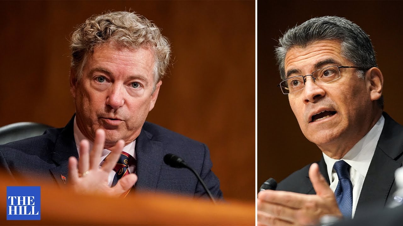 'You're a lawyer with no scientific background': Rand Paul attacks Sec. Becerra on vaccine mandates