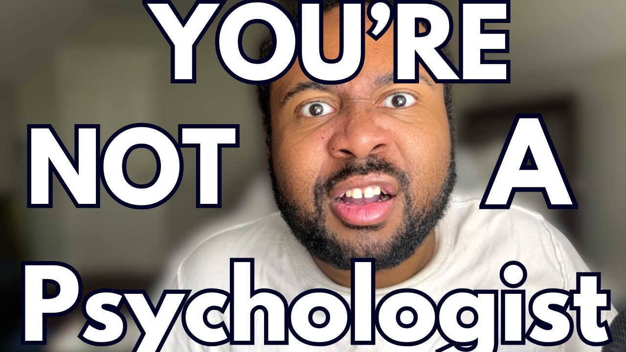 You're Are Not A Doctor Stop Acting Like One