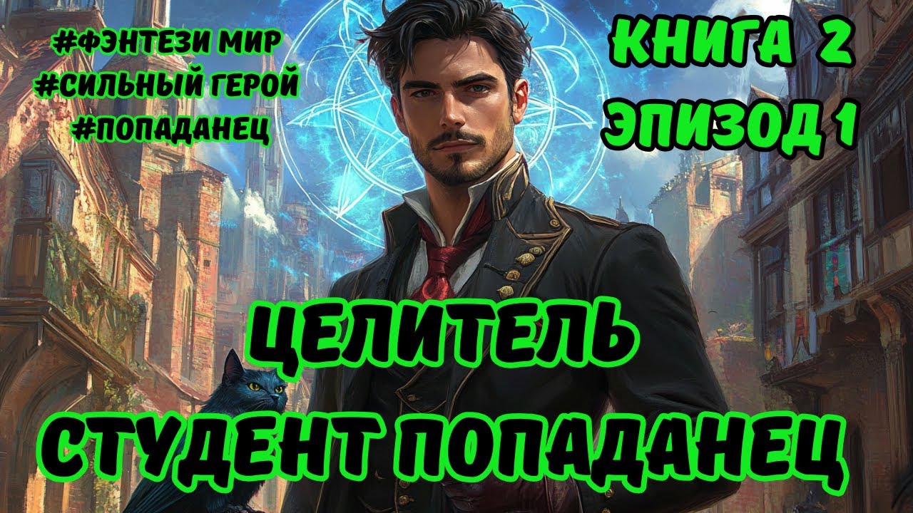 АУДИОКНИГА | ЦЕЛИТЕЛЬ | КНИГА 2 Эпизод 1 | ФЭНТЕЗИ | ПОПАДАНЕЦ | #аудиокнига  #аудиокниги #фэнтези