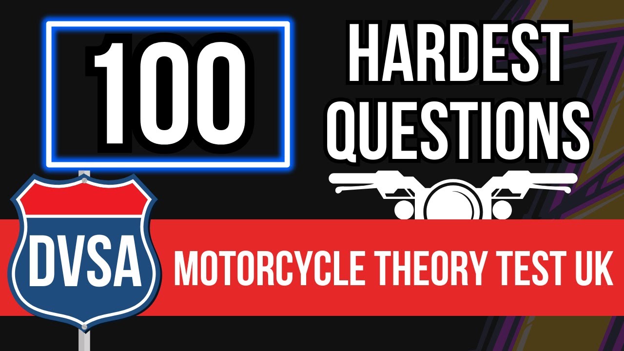 DVSA Motorcycle Theory Test 2026 UK (100 Hardest Questions)