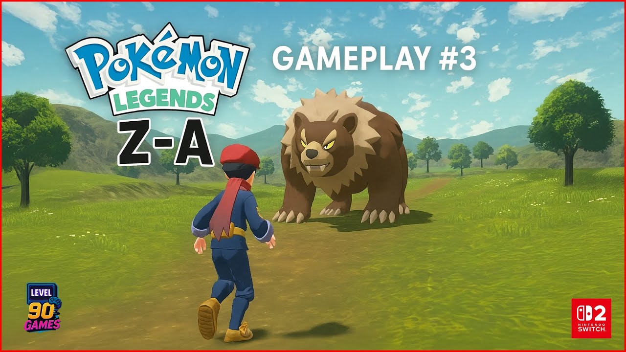 Pokémon Legends: Z-A (Gameplay #3)